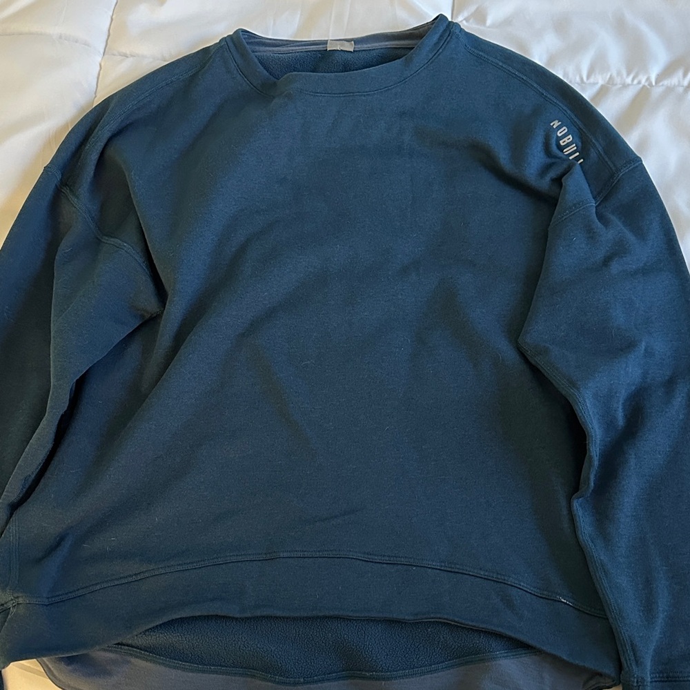 NOBULL Blue Crewneck Womens’s Small
